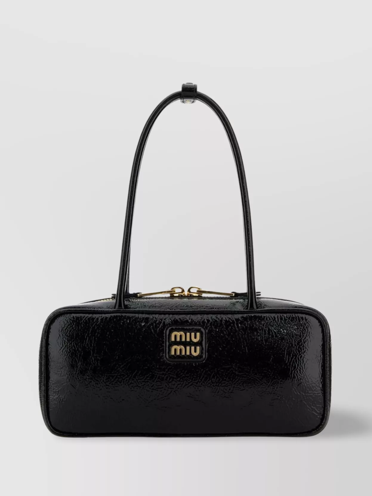Miu Miu Trunk lamb leather shoulder bag