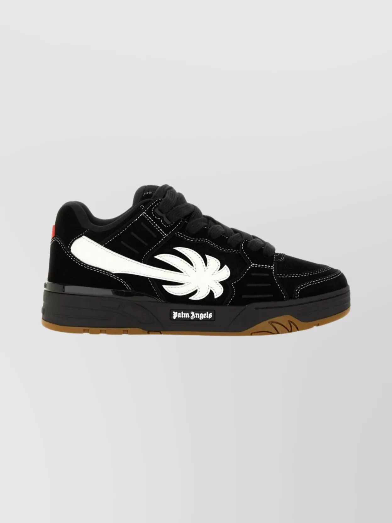 Palm Angels Sneakers With Contrast Stitching And Rubber Sole