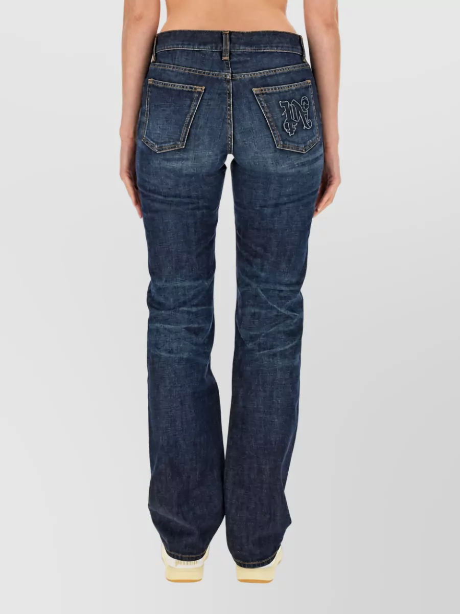 Palm Angels Straight-Leg Jeans