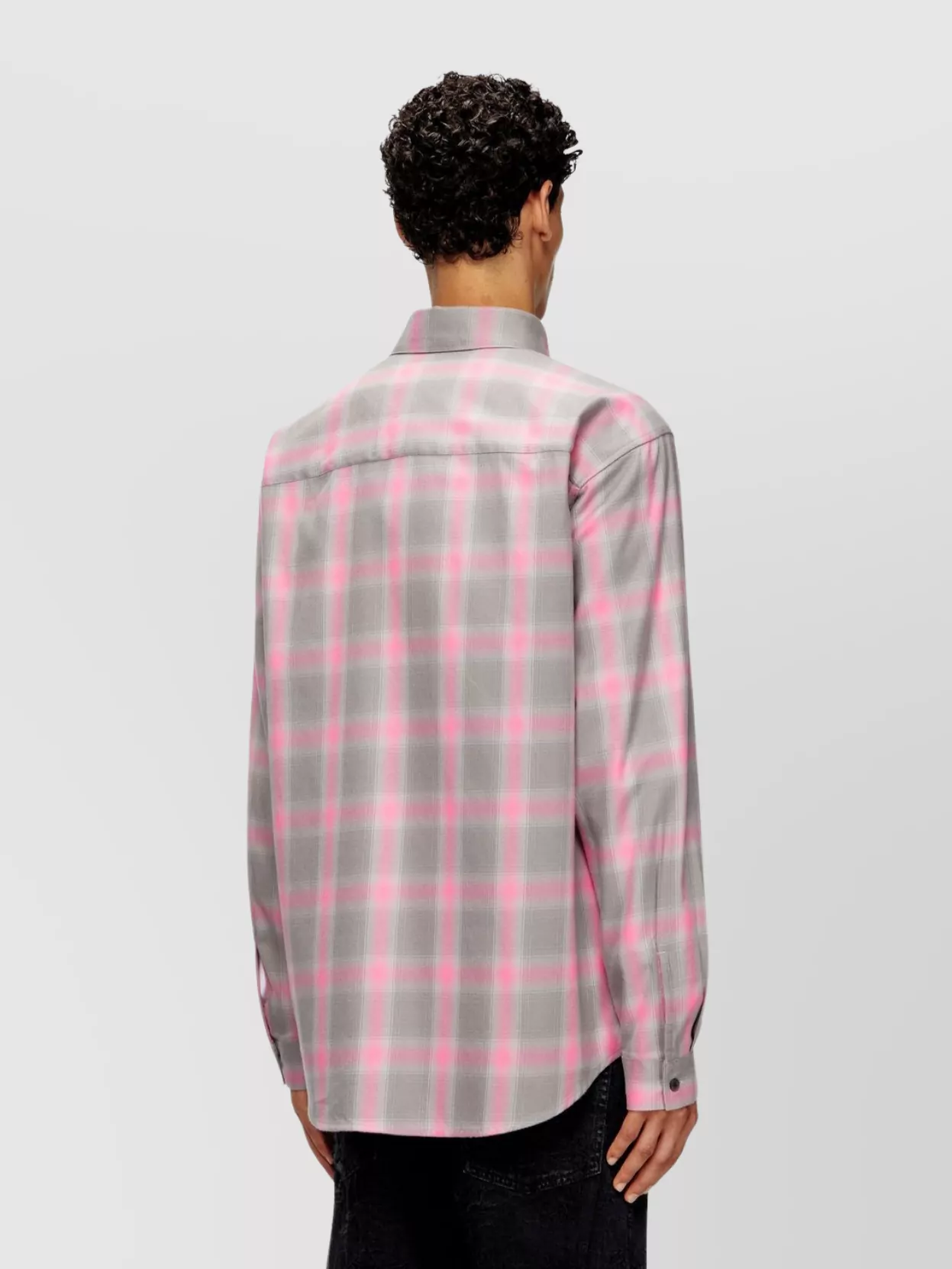 Diesel Checked Pattern Long Sleeves Shirt