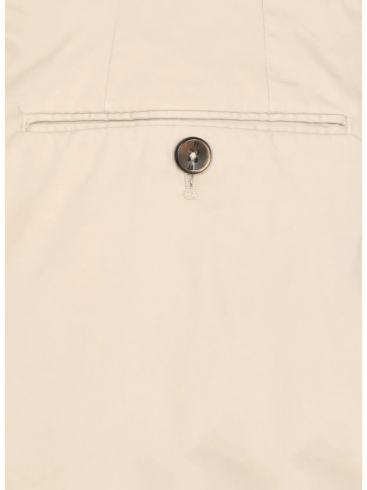 Pt Torino Straight Cotton Trousers Belt Loops In White