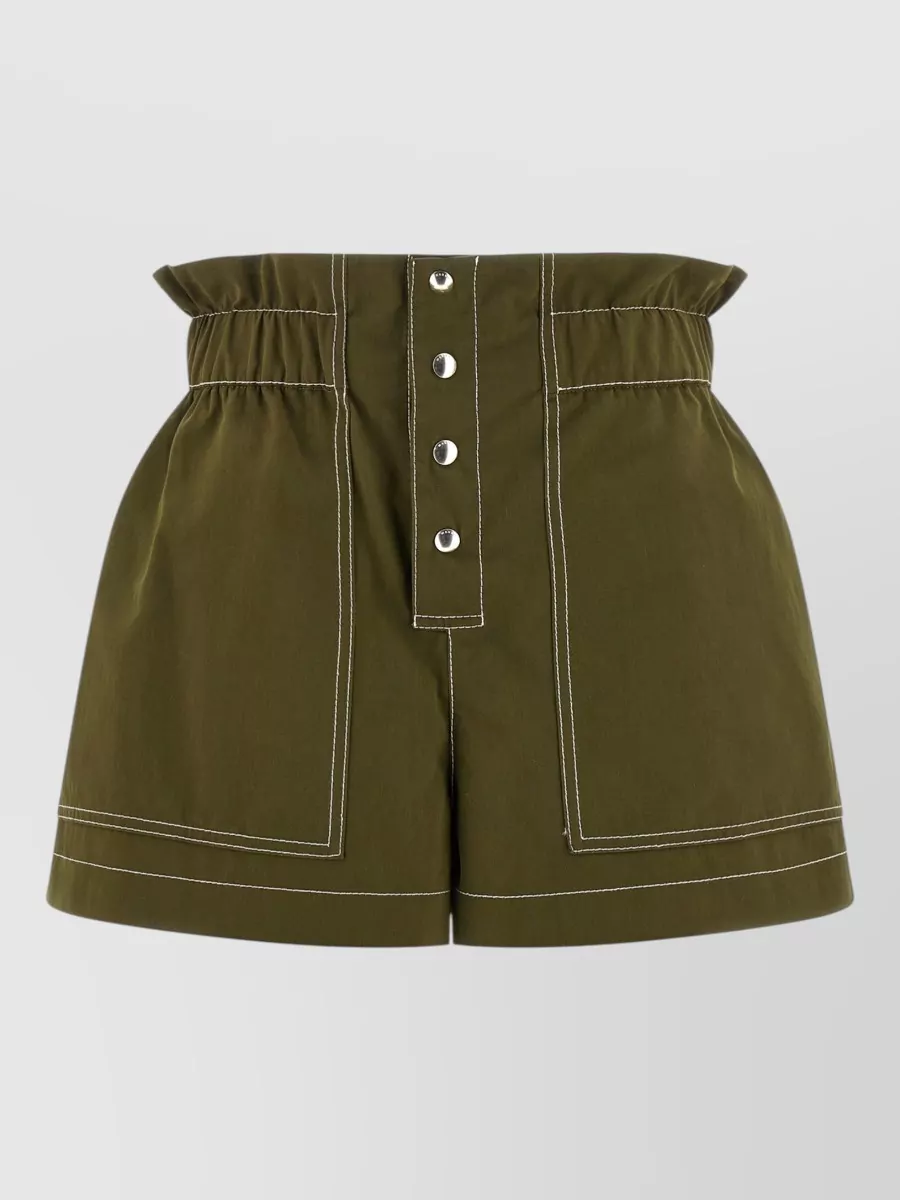 Marni cotton gabardine tailored shorts