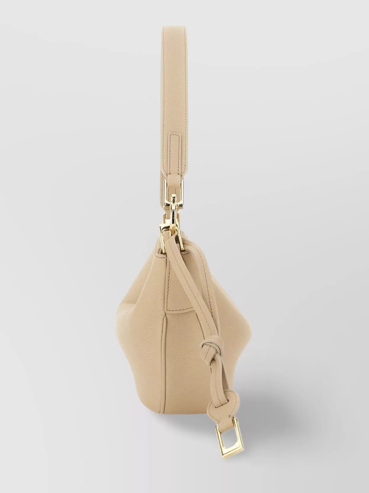 FERRAGAMO KNOTTED HARDWARE SHOULDER BAG