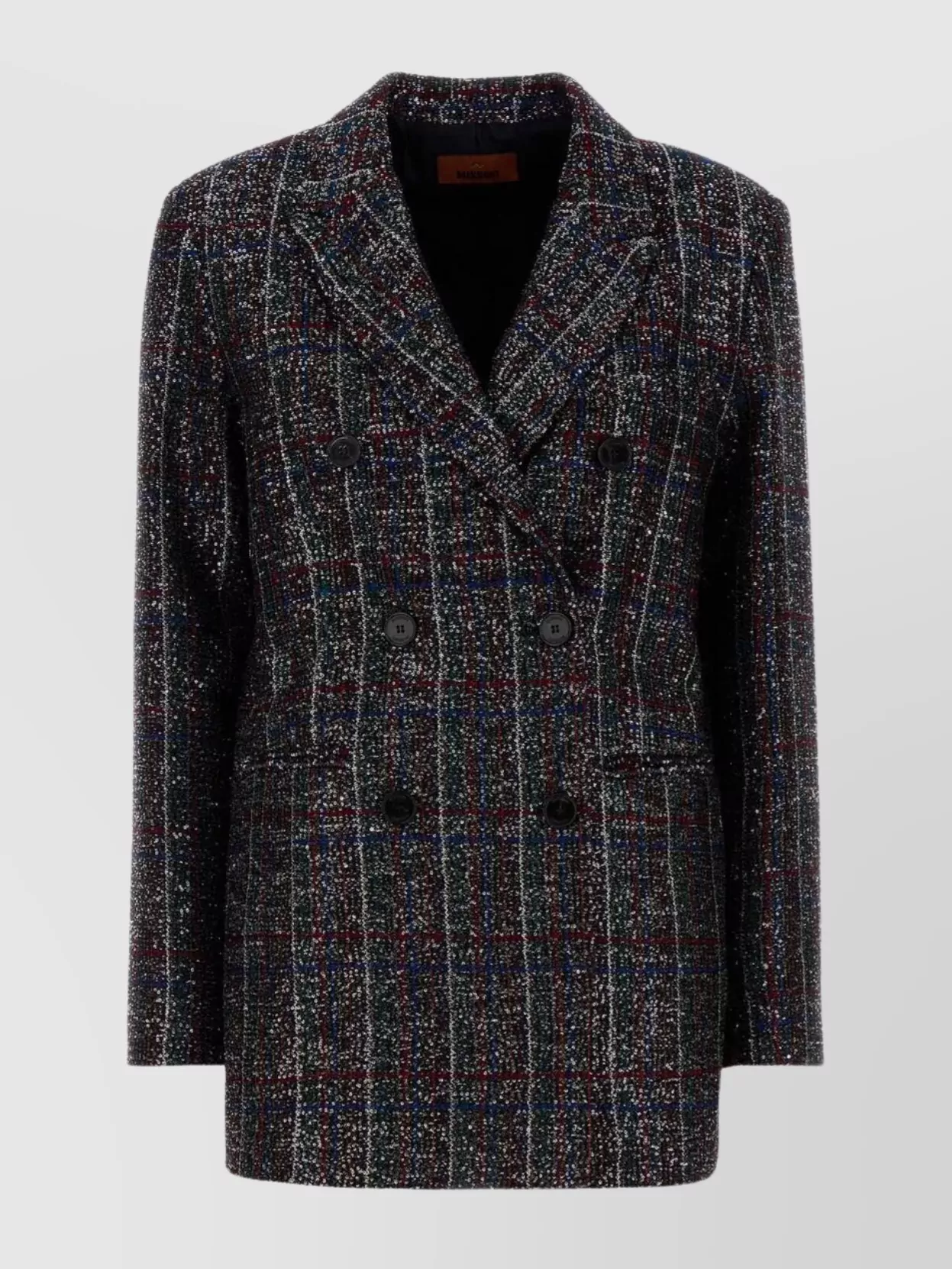 Missoni Tailored Blazer Featuring Structured Shoulders In Multi