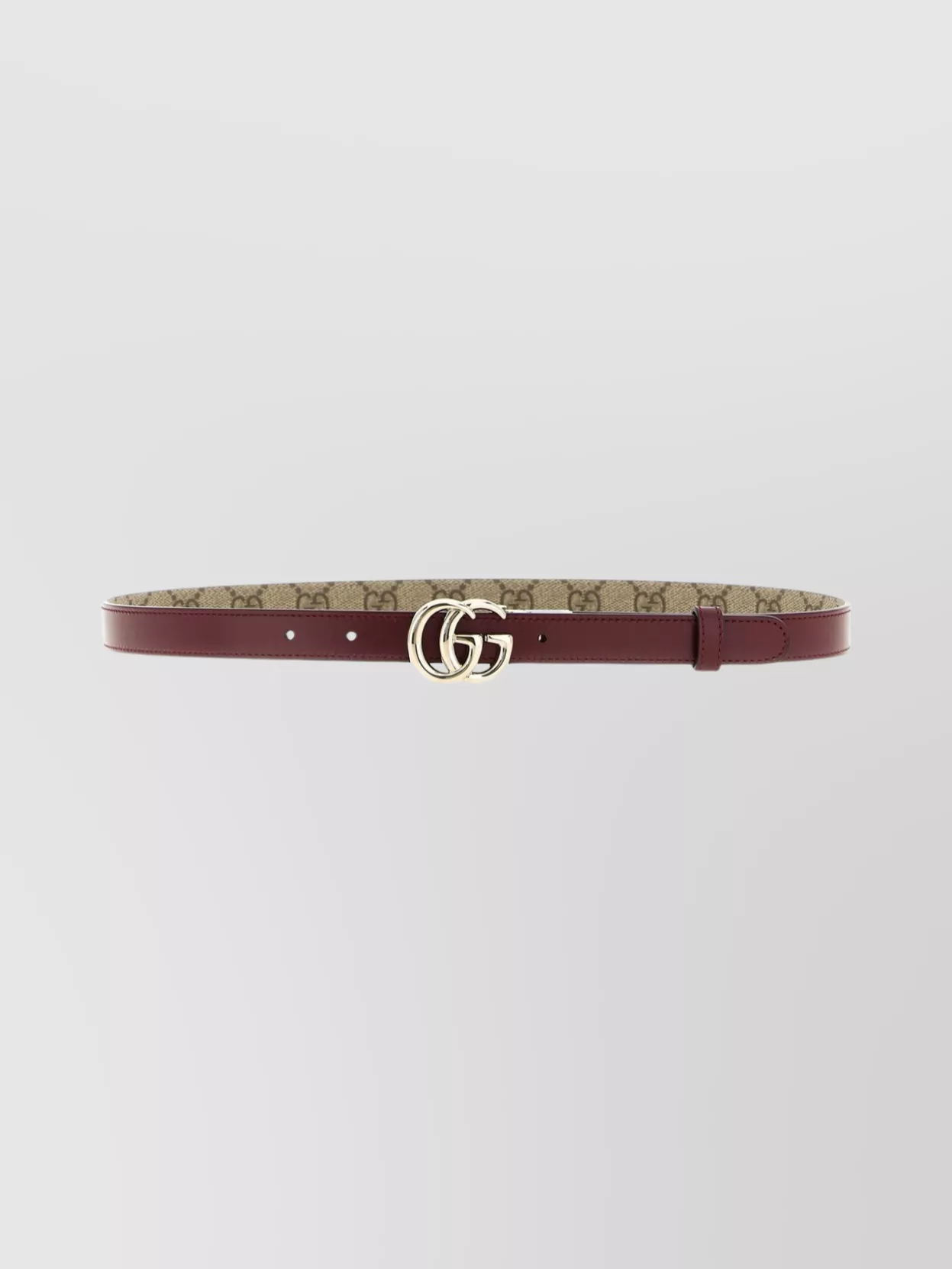 Gucci Reversible Belt Featuring Monogram Pattern