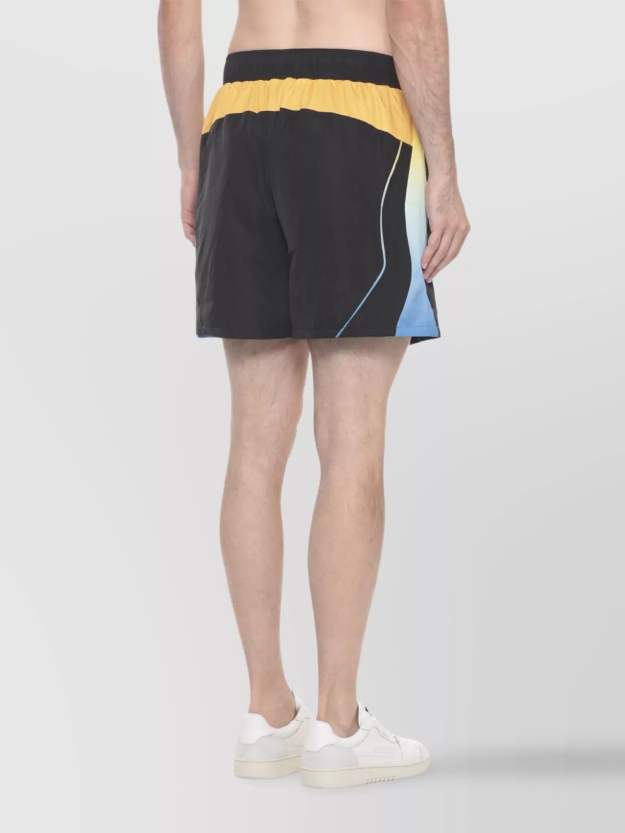 Casablanca Men's Bermuda Shorts Gradient Pattern