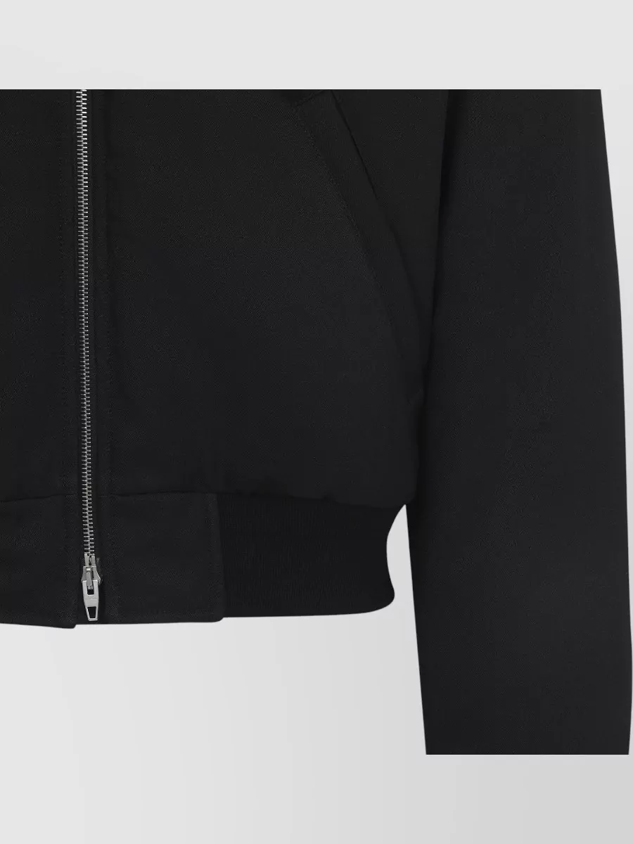 Jil Sander Cropped Bomber Jacket