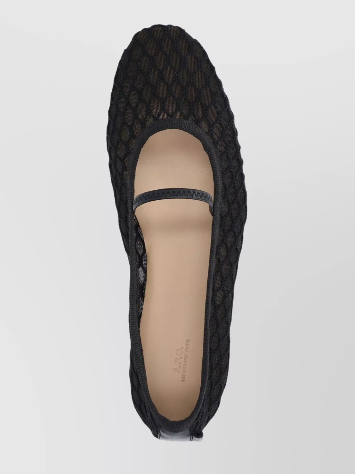 Apc Embroidered Ballerina Shoes