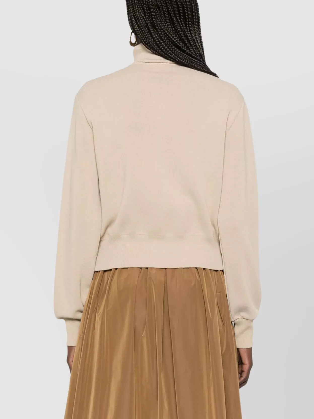 Autry Knitted Zip-up Sweatshirt