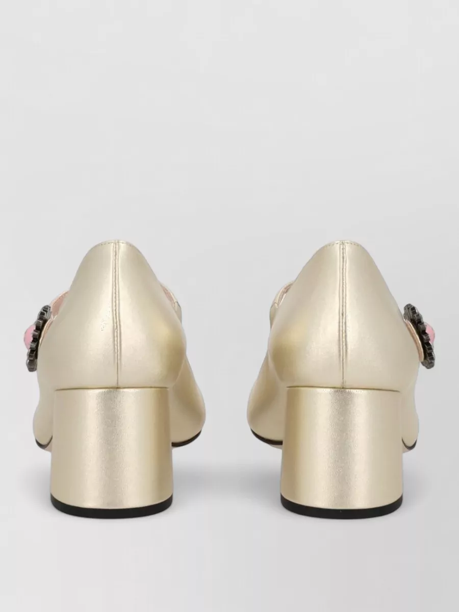 Valentino Garavani Leather Mary Jane Pumps