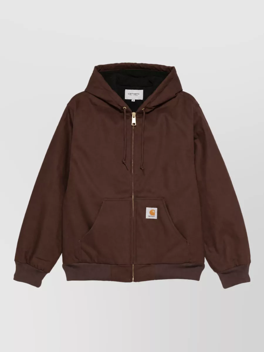 Carhartt Wip Cotton hooded padded coat