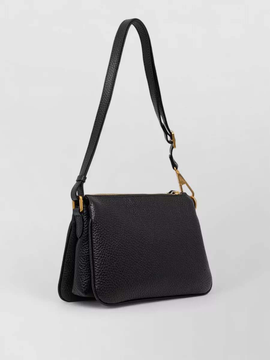 Gianni Chiarini Brooke Crossbody Bag Adjustable Strap Leather