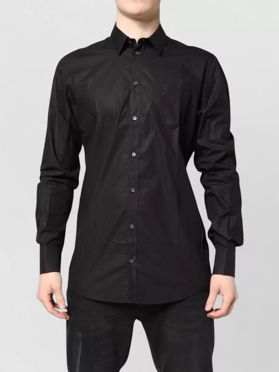 Dolce&Gabbana cotton collared shirt