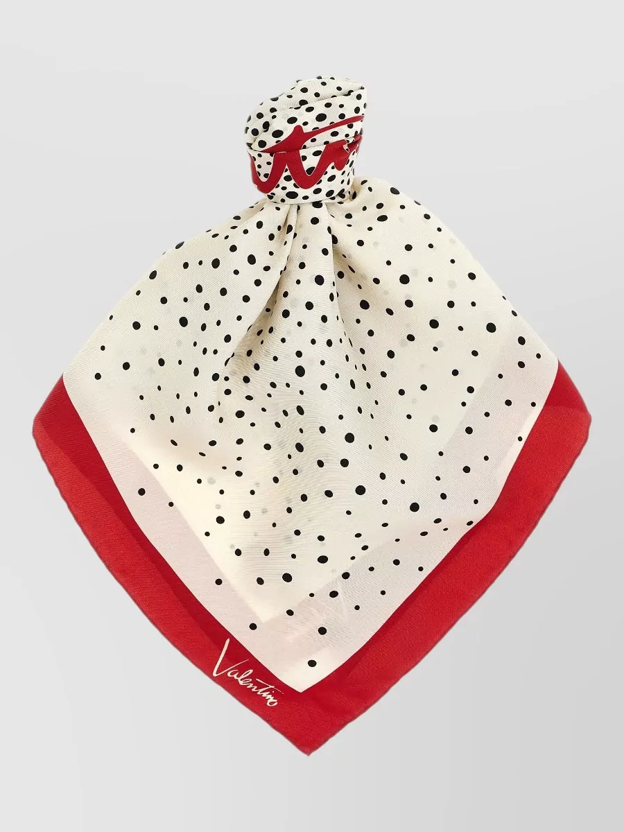 Valentino Garavani silk printed scarf