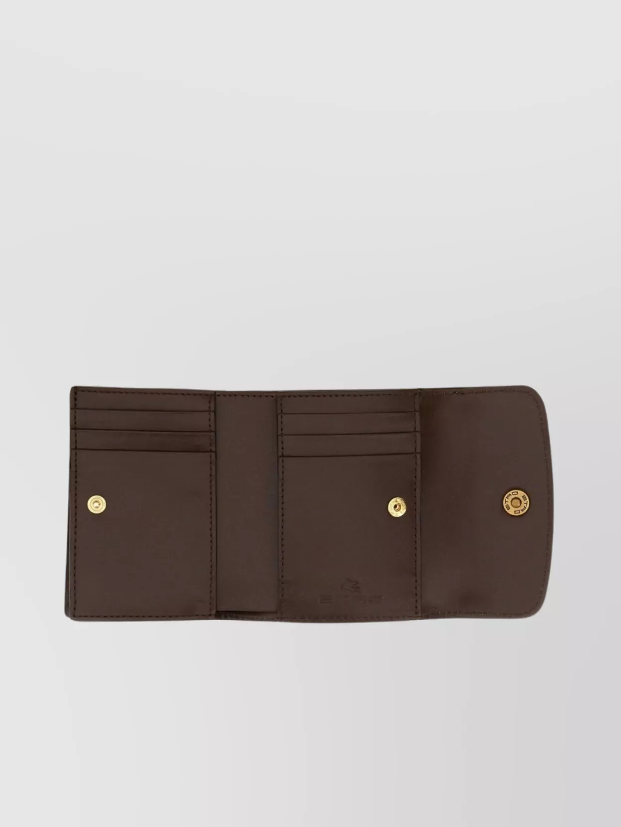 Etro Paisley Pattern Wallet With Compact Design And Slim Shape
