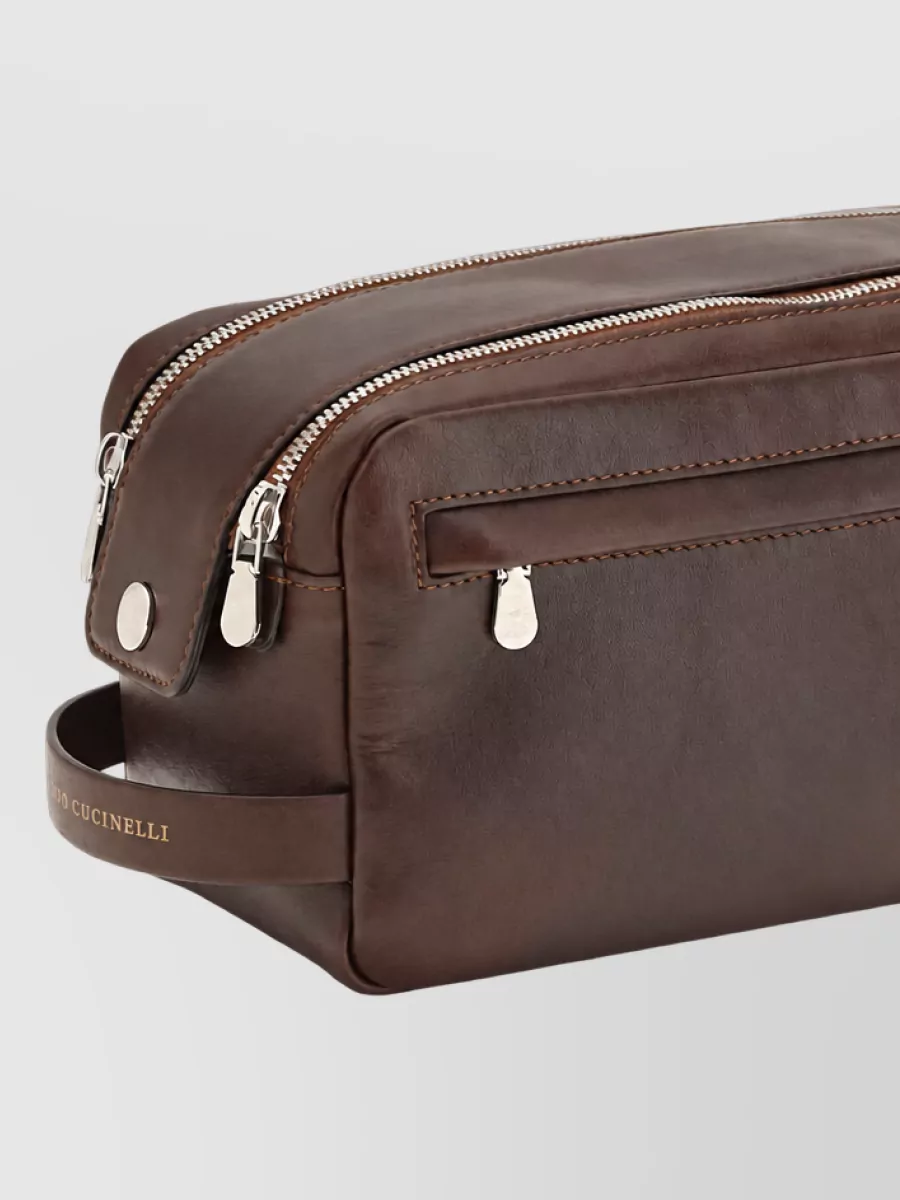 Brunello Cucinelli Calf Leather Wallet