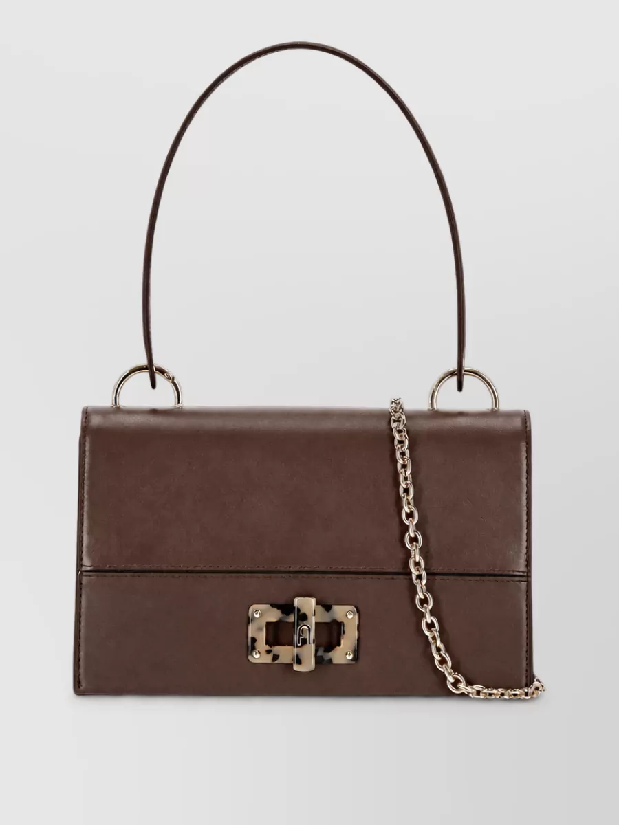 Furla amelia m leather crossbody bag