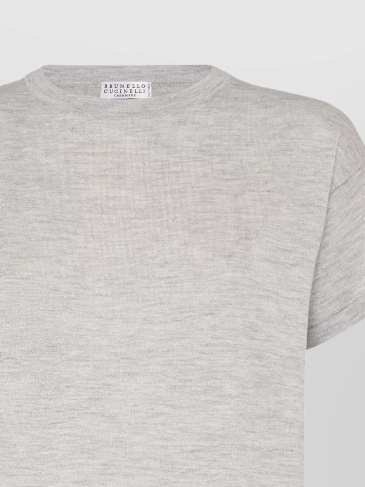 Brunello Cucinelli Cashmere And Silk T-Shirt