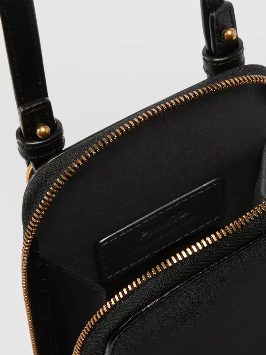 Pinko Leather Zip-Around Phone Case