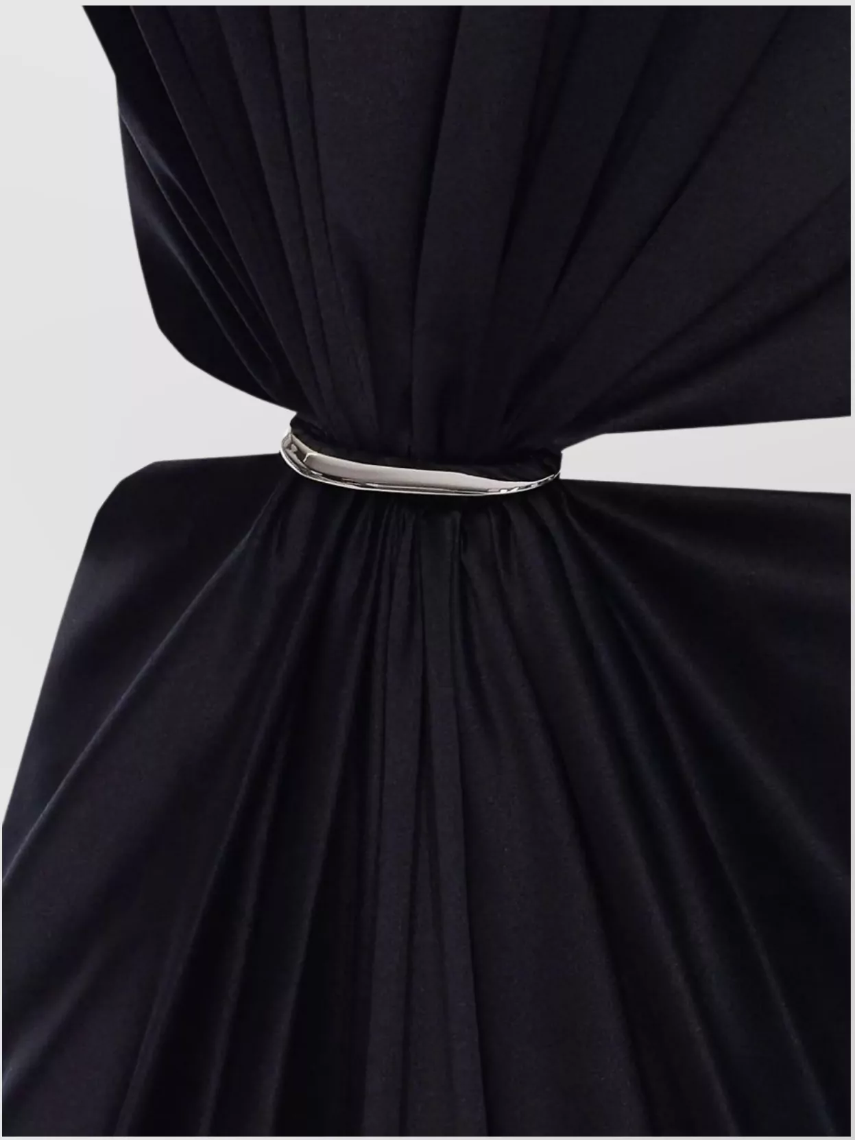 Max Mara Keyhole Back Sleeveless Dress Cut-out Detail In Animal Print