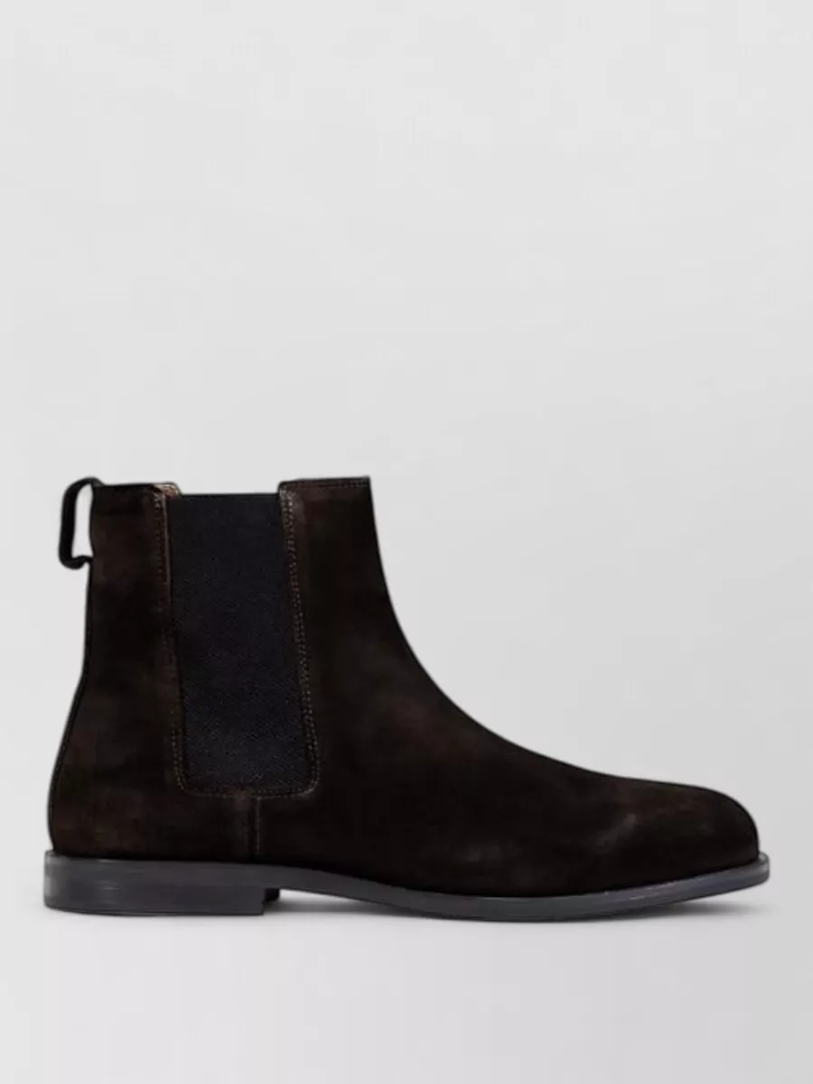 Calvin Klein Suede Leather Chelsea Boots