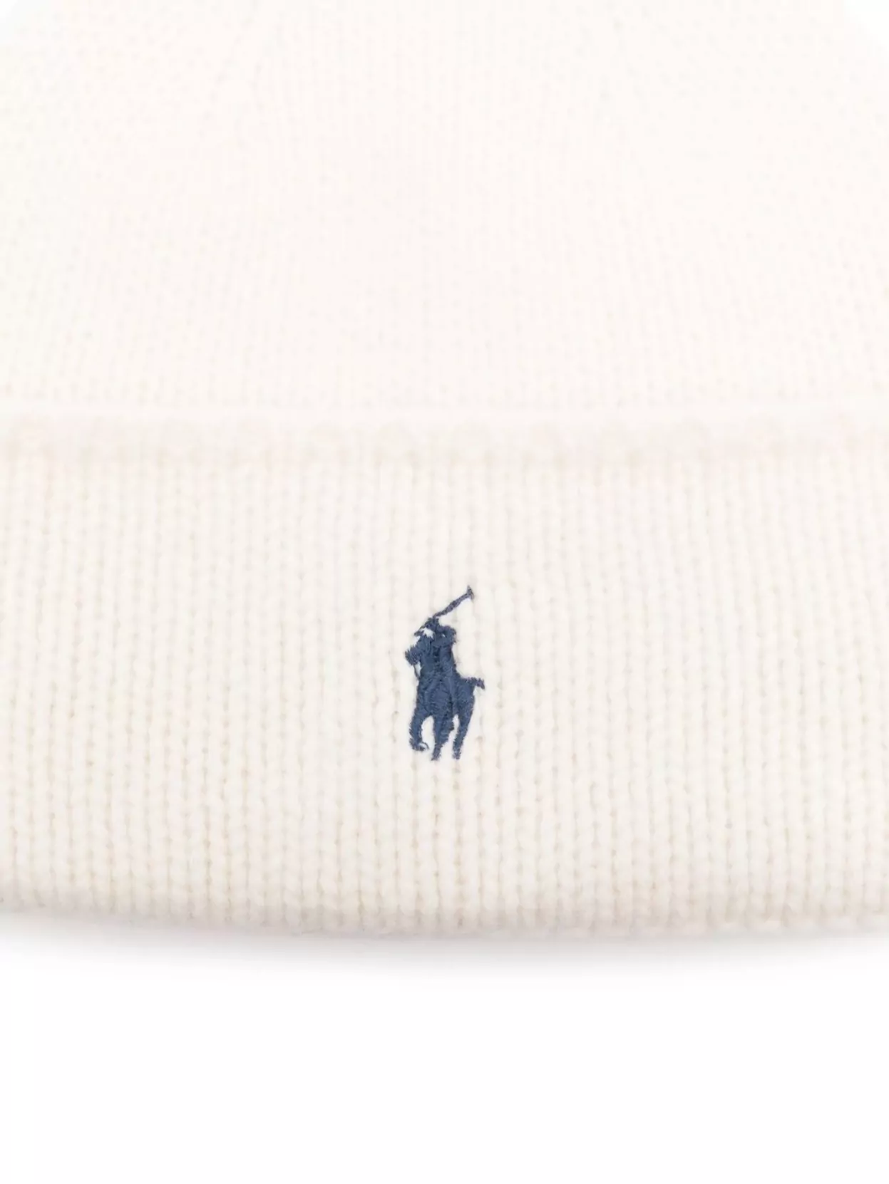 Polo Ralph Lauren Ribbed Knit Turn-Up Brim Hat