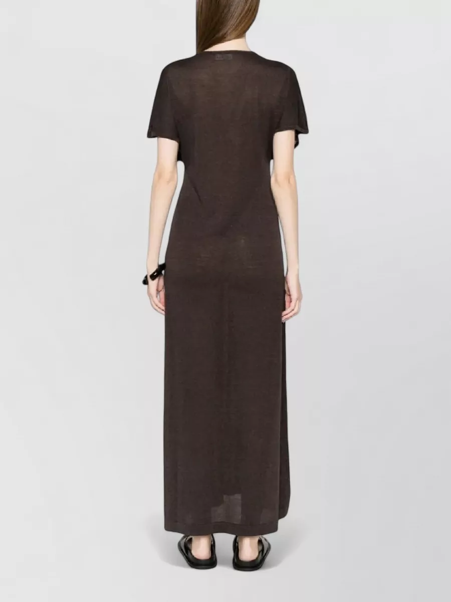 P.a.r.o.s.h. Linen-Blend Beach Dress
