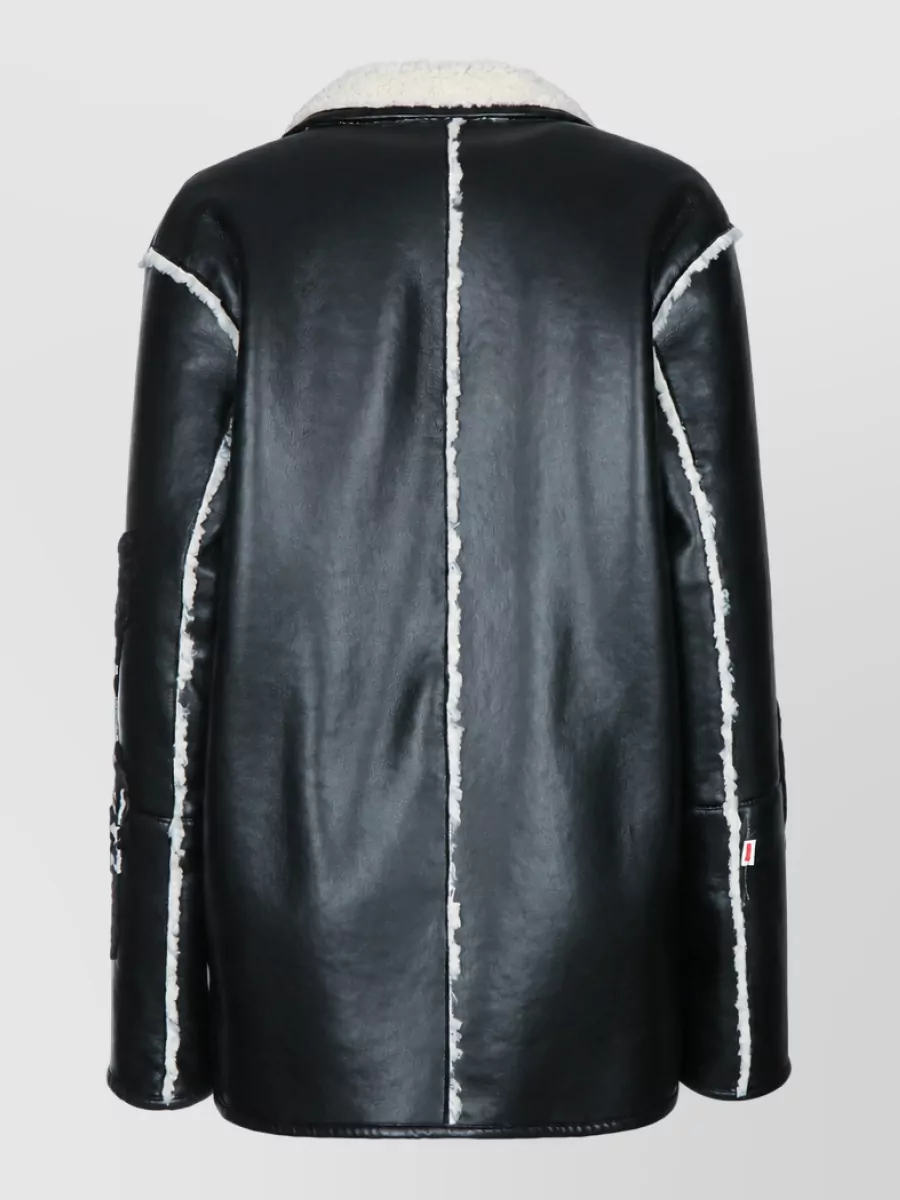 Ermanno Firenze Faux Shearling Coat