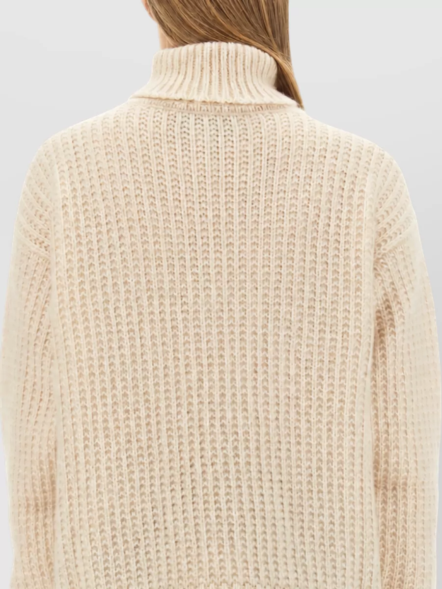 Gucci Cashmere Silk Turtleneck Sweater