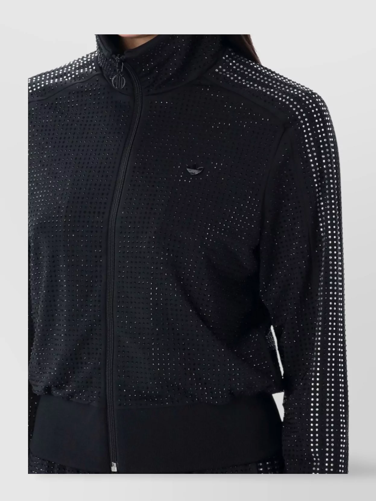 Adidas Originals Rhinestone embellished tracktop jacket | The