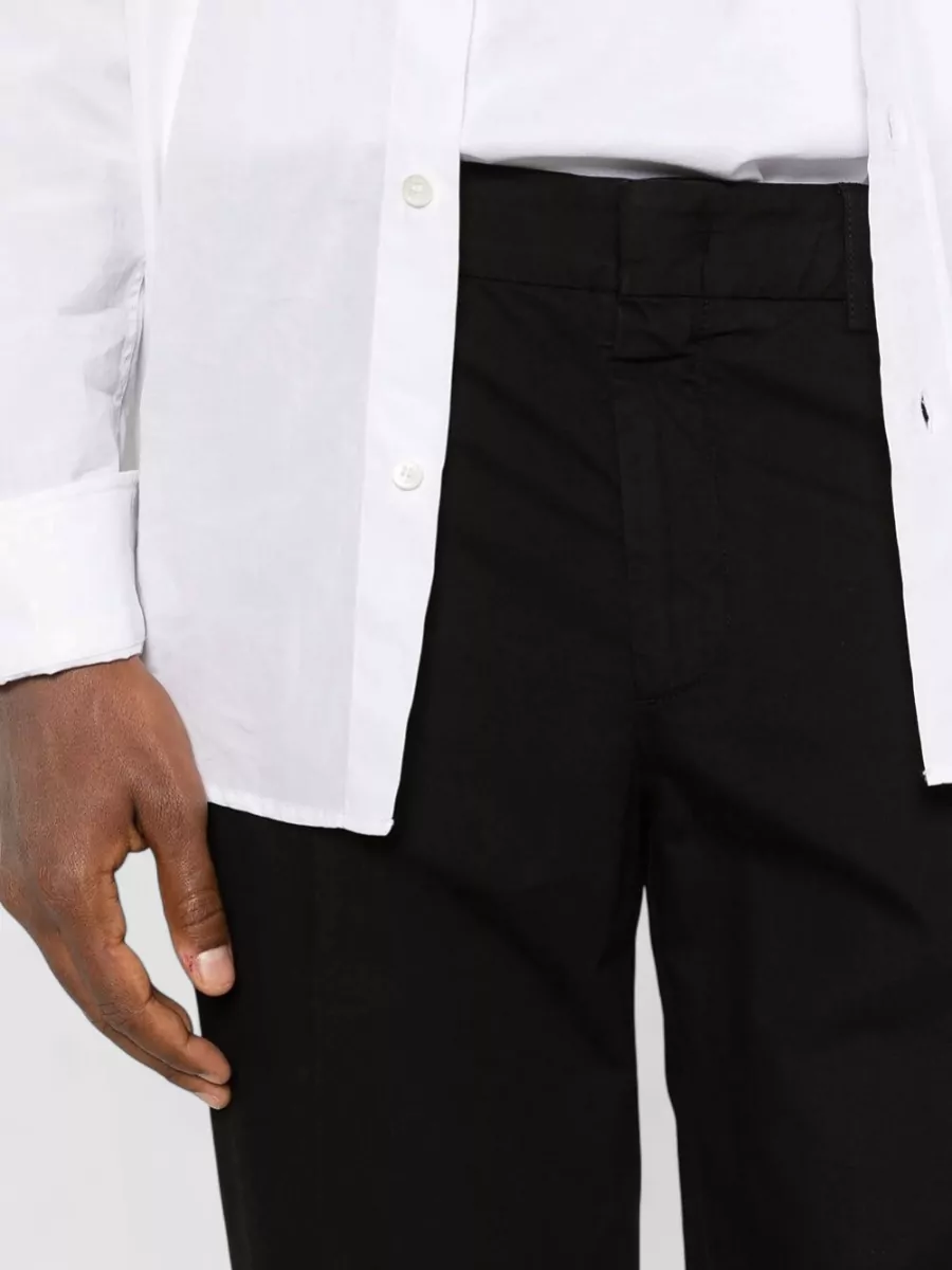 Cellar Door Cotton Straight-Leg Trousers