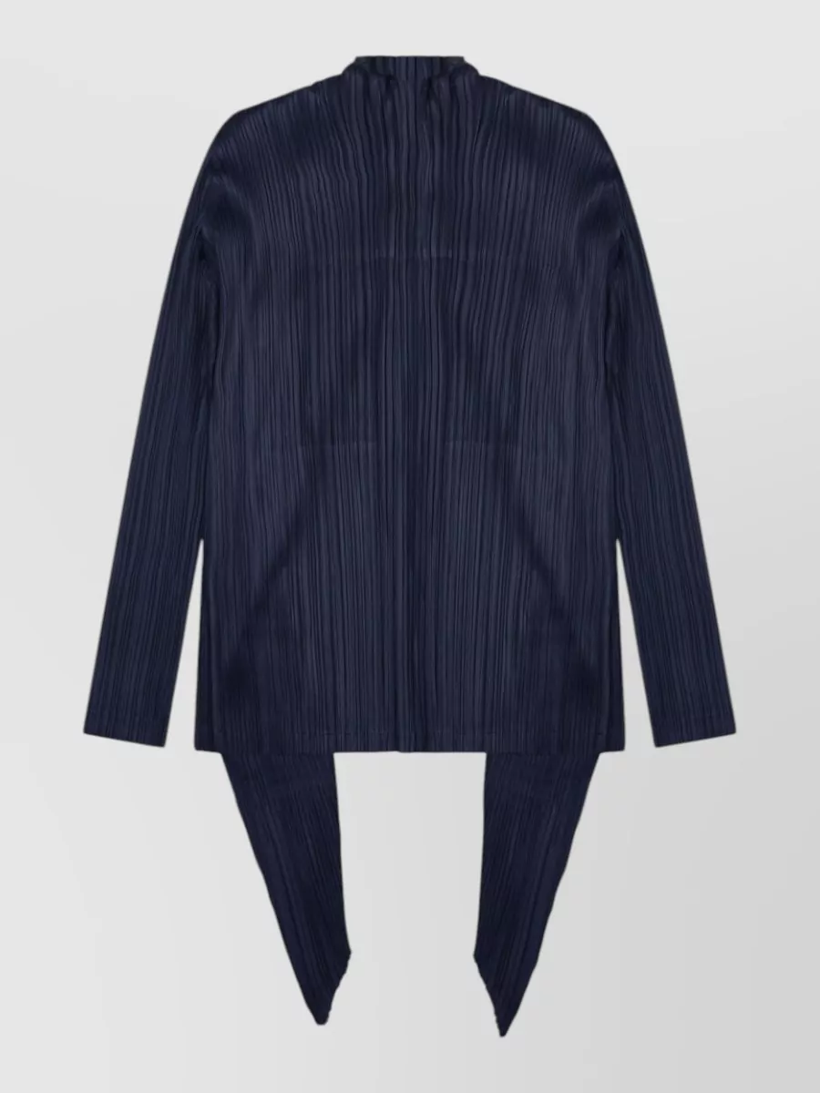 Pleats Please Issey Miyake Pleated Cardigan