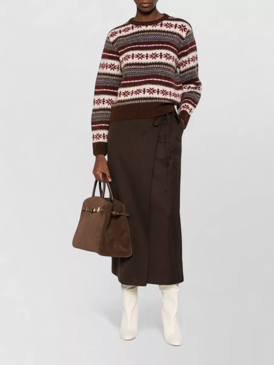 Dunst Midi Wrap Skirt