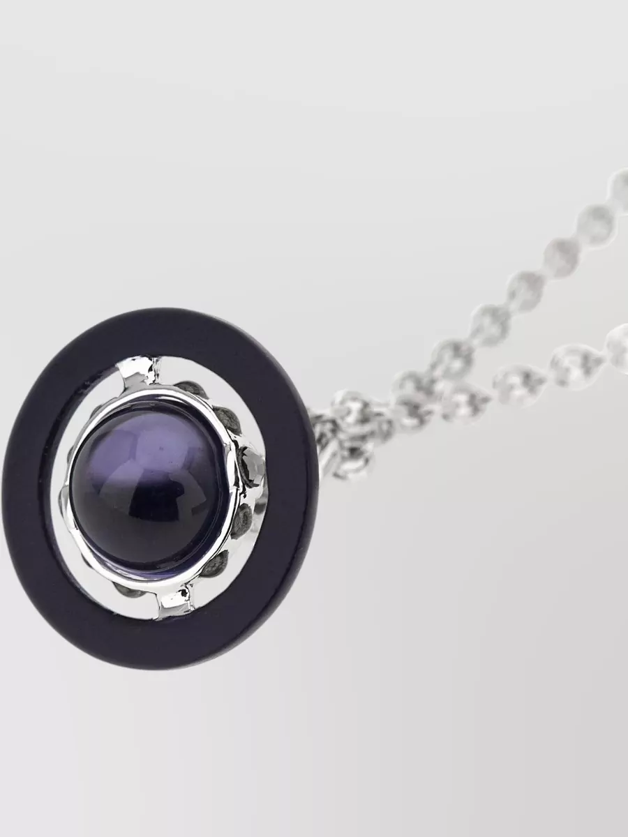Vivienne Westwood Petite Orb Pendant Chain Link Necklace