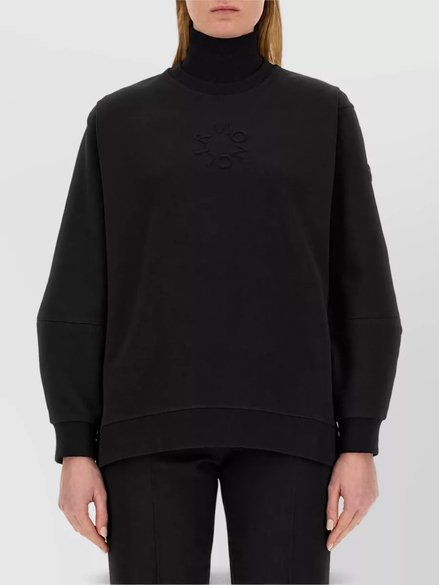 Moncler Cotton logo sweatshirt
