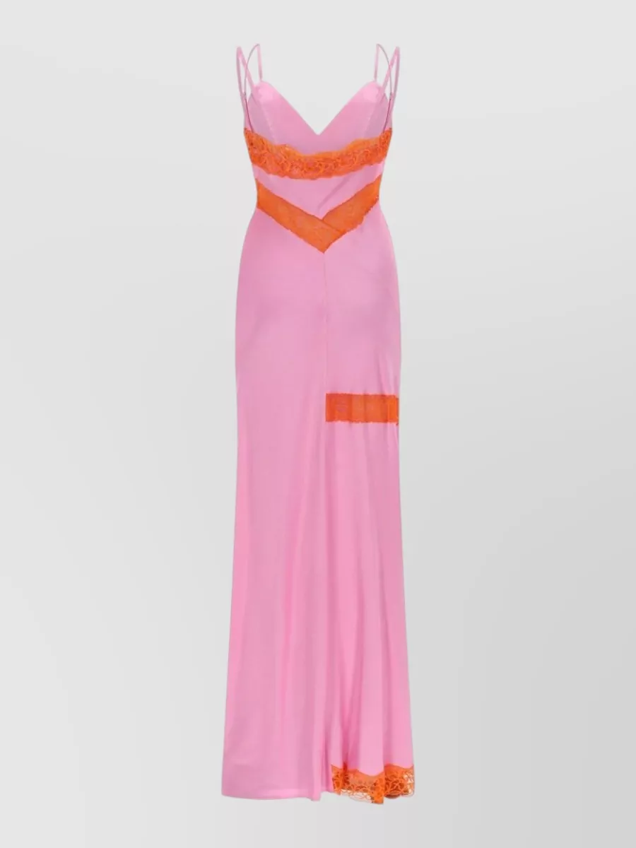 MSGM Lace trim nightdress