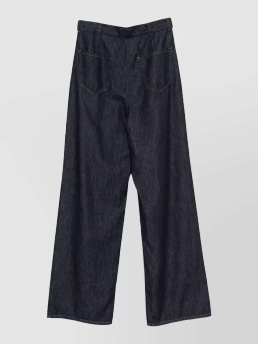 Dries Van Noten Denim Wide-Leg Jeans