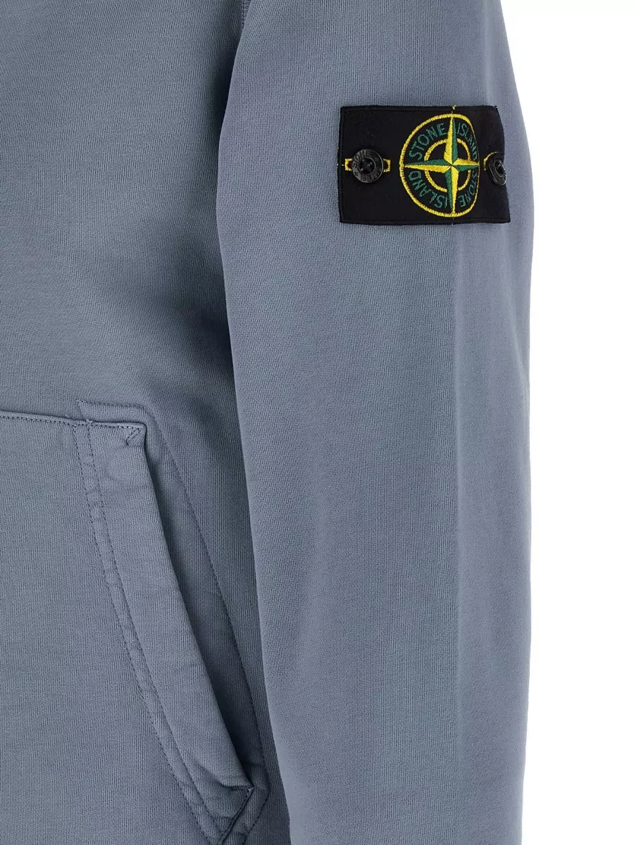 Stone Island Hooded Sweatshirt Drawstring Kangaroo Pocket