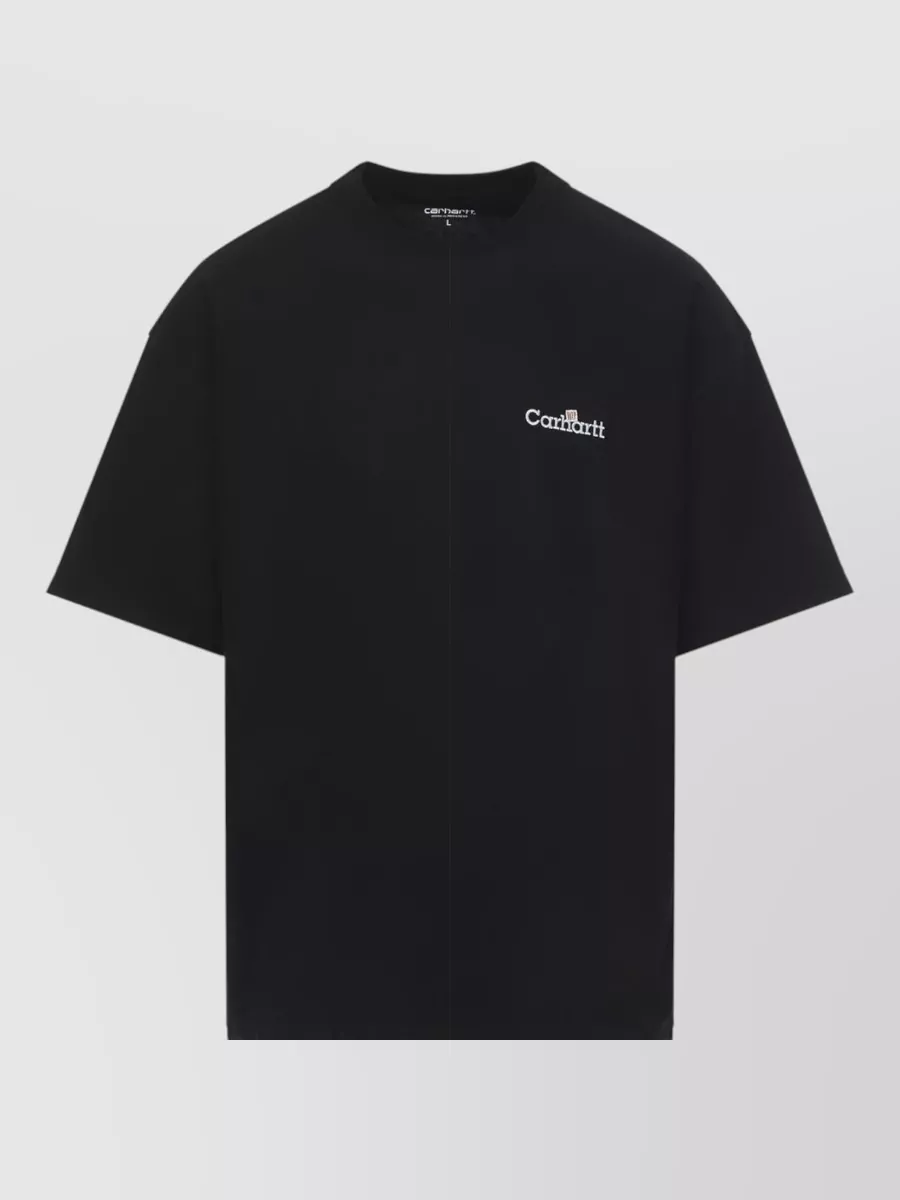 Carhartt Wip Short Sleeve Logo Label Crew Neck T-Shirt