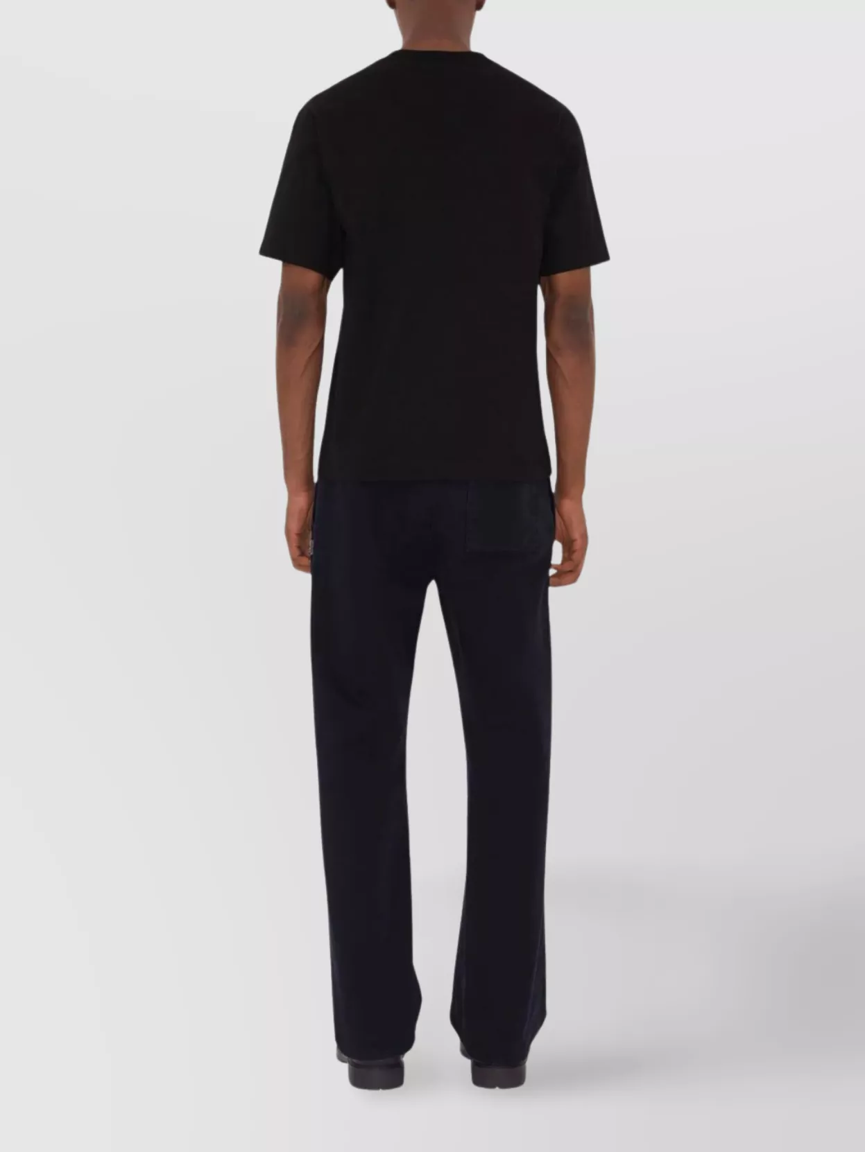 Burberry Cross Stitch Logo Cotton T-Shirt