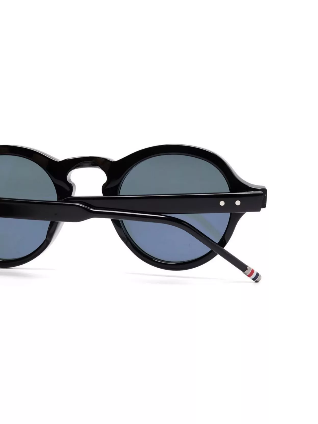 Thom Browne Sunglasses Circular-Frame Curved Temples