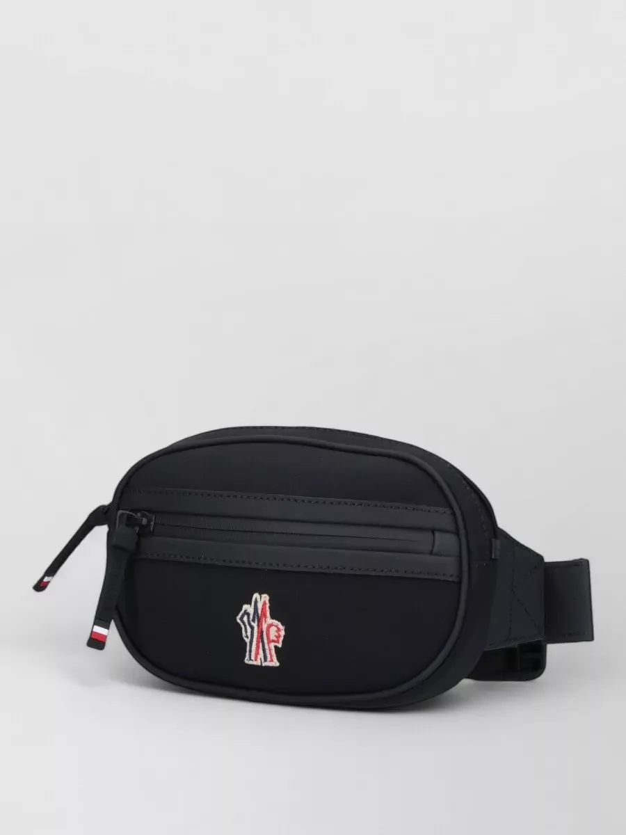 Moncler Grenoble Belt Bag Adjustable Strap Front Zip Pocket