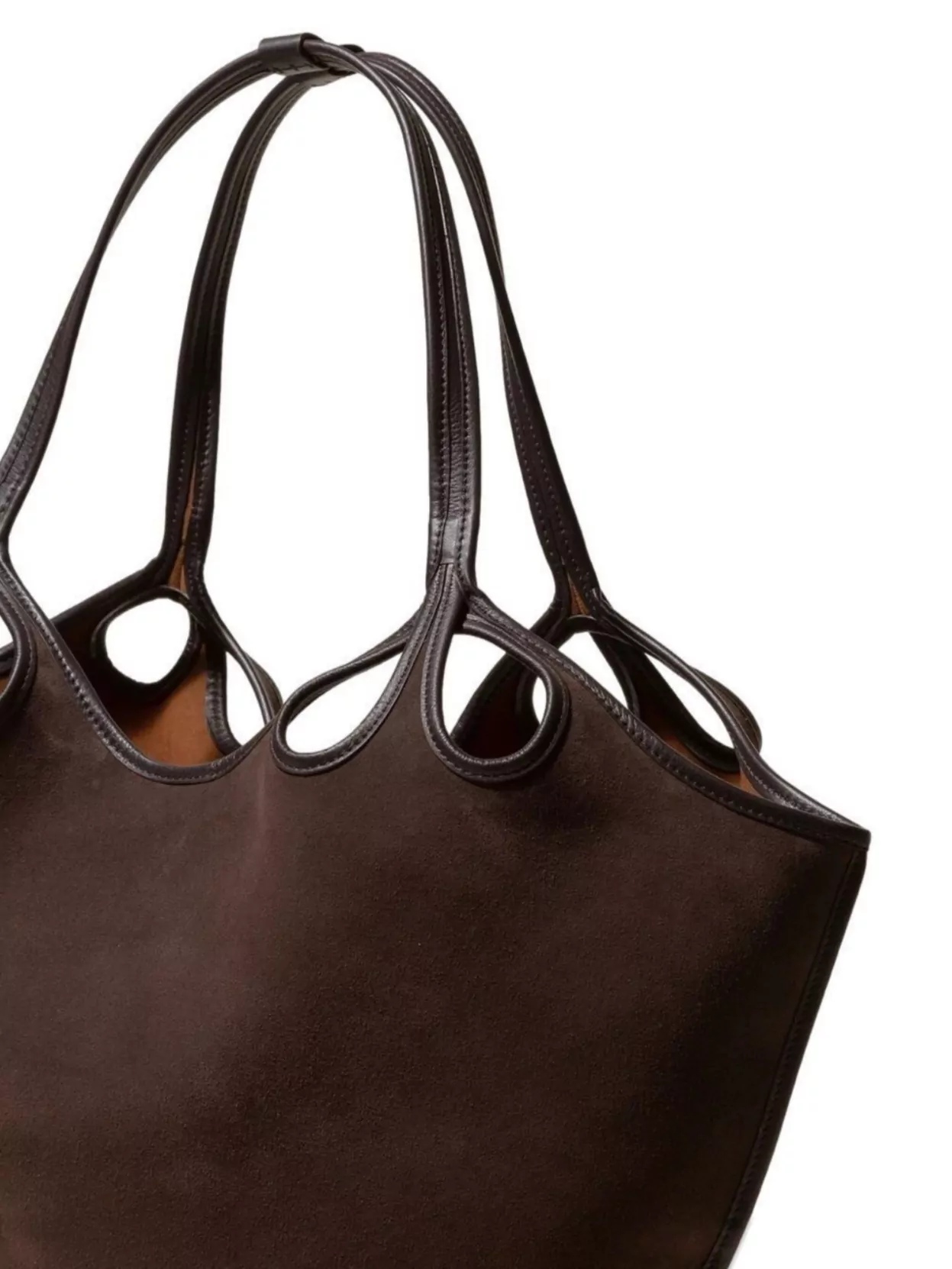 Hereu Curved Tote Bag Cut-Out Design
