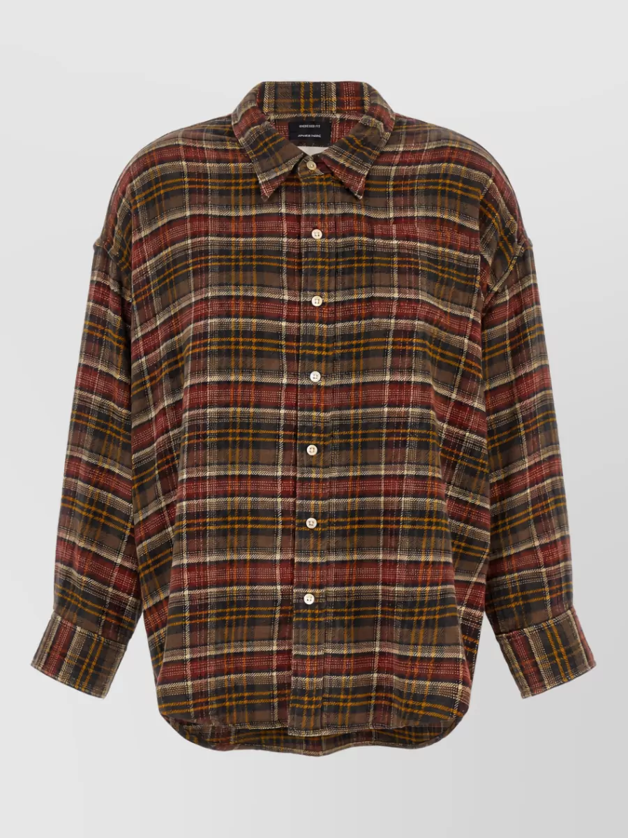 R13 checked shirt