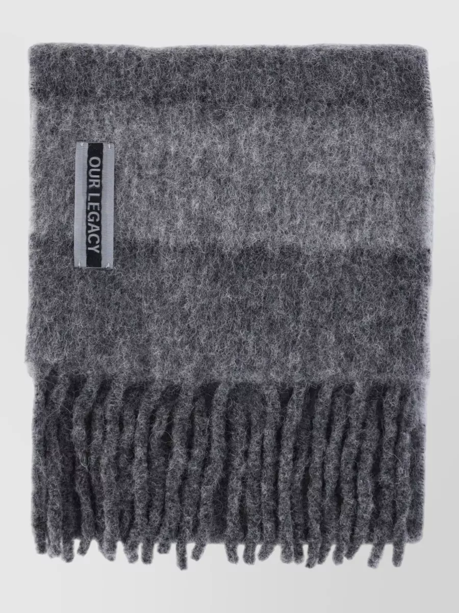 Our Legacy alpaca wool scarf