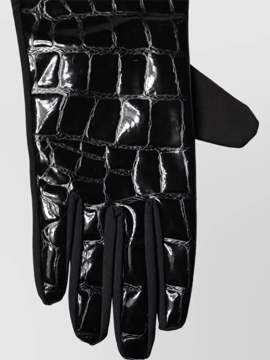 Dolce&Gabbana Patterned Short Gloves