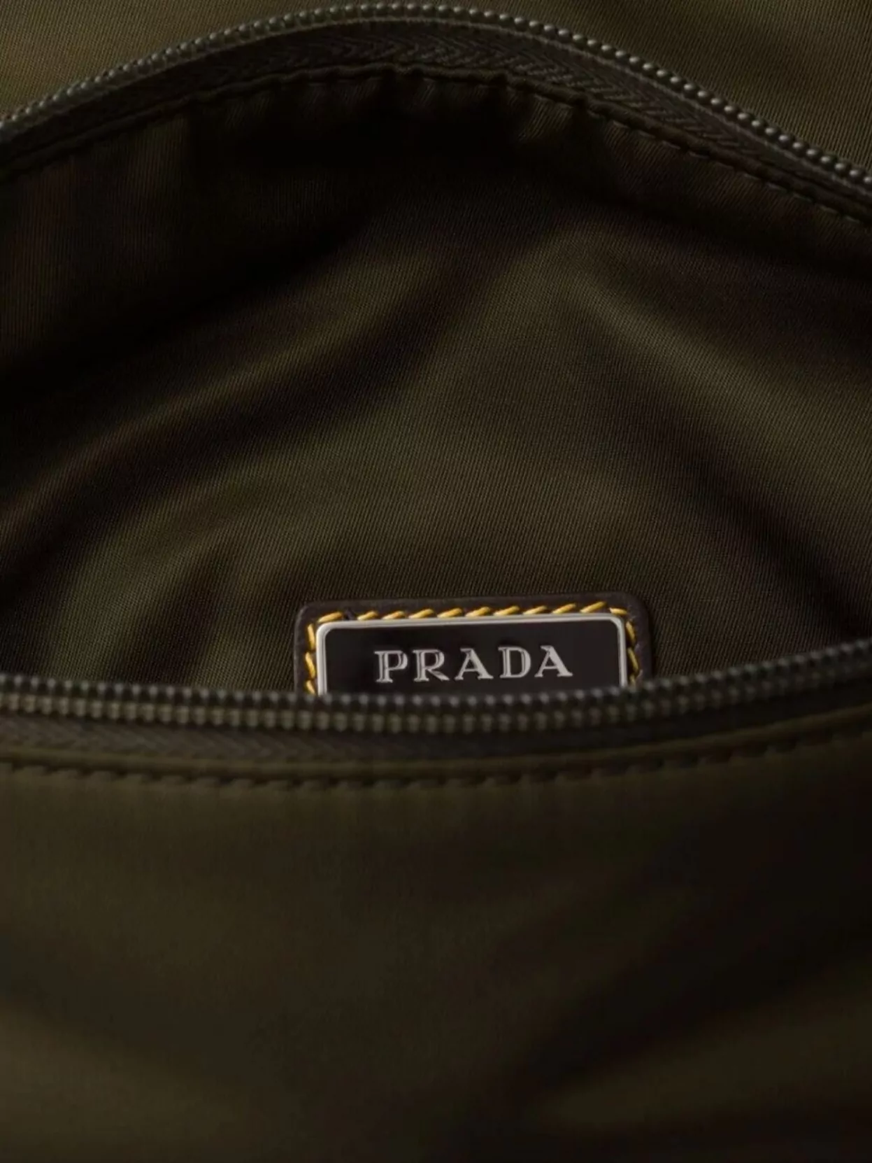 Prada Men Two-tone Re-nylon And Suede Belt Bag