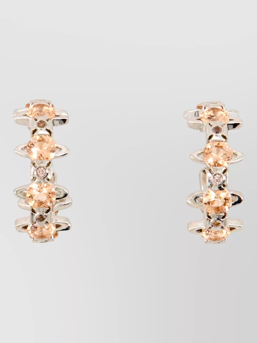 Vivienne Westwood metal drop earrings