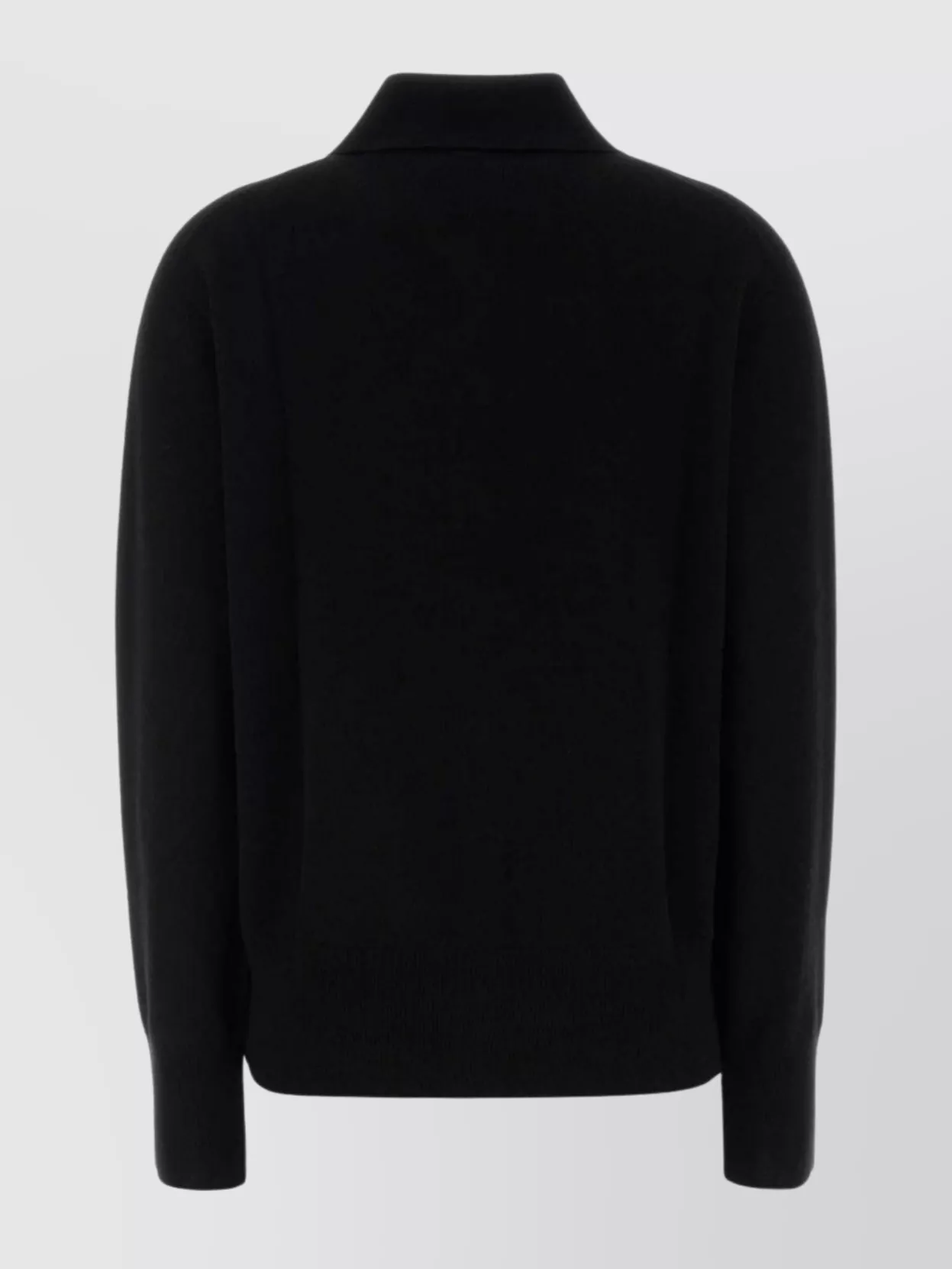 The Row Cashmere Lillia Cardigan Collared Design In Black