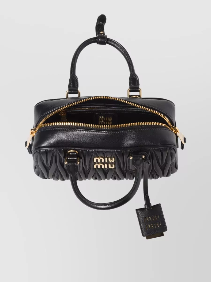Miu Miu Arcadie Leather Shoulder Bag